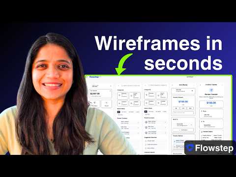 Flowstep AI Demo | Generate UI & Wireframes from a Prompt