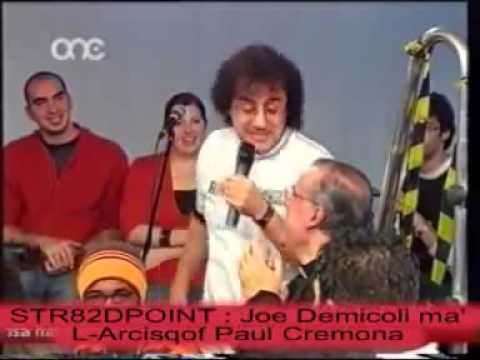 Joe Demicoli ma' l arcisqof P.Cremona