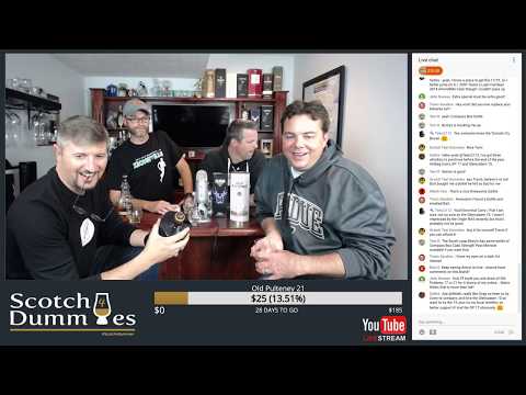 S4D Live: Old Pulteney 12 -  Highland Single Malt Scotch Whisky Review #127 | Halloween Episode