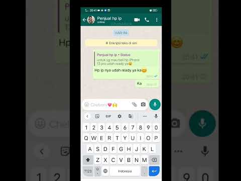 pov Whatsmock prank chat||pembeli hp iPhone 13 pro max