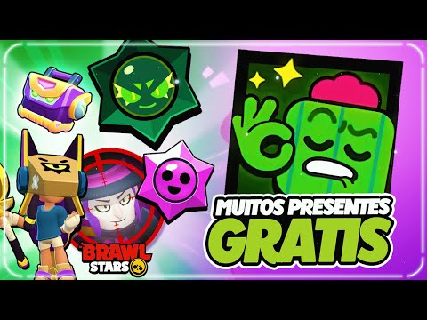 100 DROPS LENDÁRIOS, GEMAS e SKIN DE HIPERCARGA GRÁTIS! MUITOS PRESENTES, NOVO EVENTO do BRAWL STARS