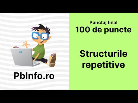 Solved Problems PbInfo - Repetitive Structures — C++ Programming (13)