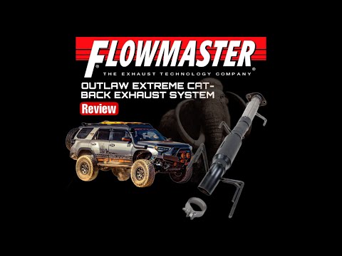 Flowmaster exhaust for the 5th gen 4Runner