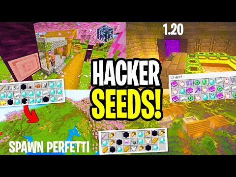 i 4 MIGLIORI SEED di MINECRAFT 1.20   minecraft ita bedrock