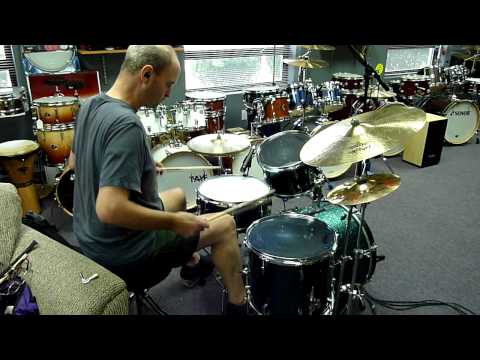 Jerome Deupree Plays His Tempus Drums - Part 1