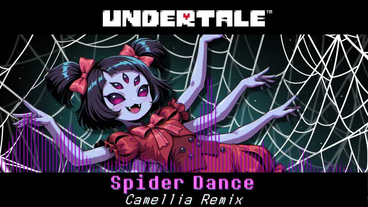 【立体音響】UNDERTALE「Spider Dance (Camellia Remix)」『超』立体音響＆高音質　※ヘッドホン、イヤホン必須