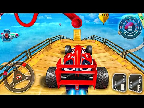 Formula Car Racing Stunts Simulator 2024 - Impossible Car Mega Ramp 3D - Android GamePlay