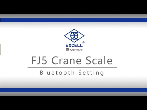 FJ5 Crane Scale Bluetooth Setting