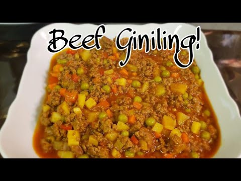How to cook Beef Giniling! (Ground Beef)