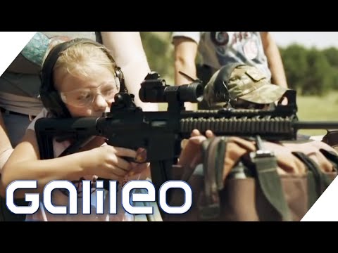 Kinder am Sturmgewehr: Prepper in den USA | Galileo | ProSieben