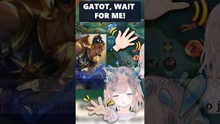 GATOTKACA, DON'T LEAVE ME 😭 #mlbb  #mobilelegends  #mlbbcreatorcamp #vtuber #vtuberid #ml