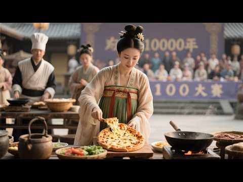 【พากย์ไทย】เชฟสาวข้ามเวลาไปยังอดีต แข่งทำอาหารเพียงชิ้นเดียวพิซซ่าชีสก็ทำคนทั้งยุคตะลึงและน้ำลายสอ!