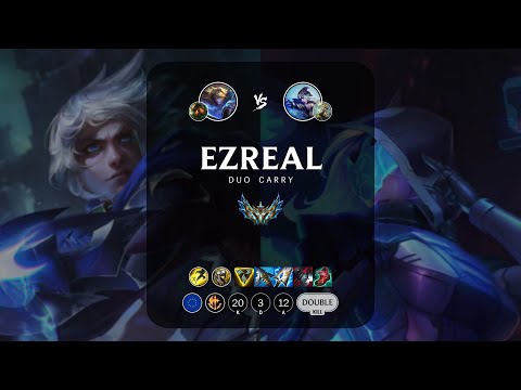 Ezreal ADC vs Ashe - EUW Challenger Patch 13.18