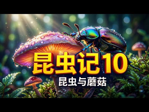 2-🎧达尔文都称赞的观察力！《昆虫记 10:昆虫与蘑菇》全集有声书｜法布尔经典巨著｜沉浸式自然科普｜睡前必听｜认知刷新