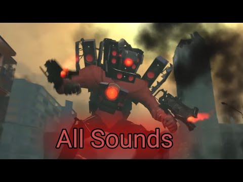 upgraded titan speakerman all sounds