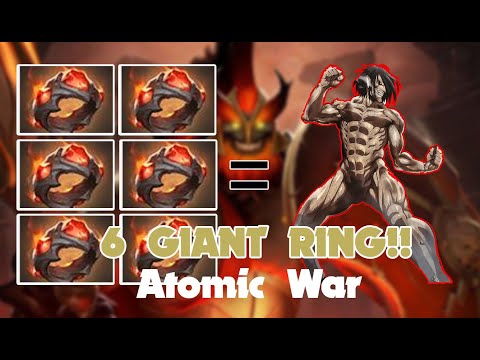 6 GIANT RING IS REAL!!!! MARS ON TITAN - Atomic War - Dota 2