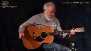OM-28 Comparison at Gryphon Stringed Instruments with Tom Culbertson
