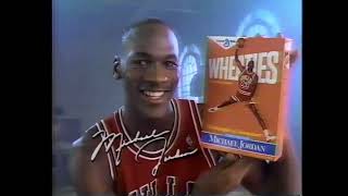 Michael Jordan's First Wheaties Box Commercial (1988)