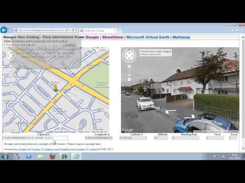 Adding google street view to a property