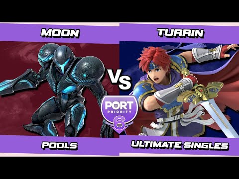 Port 6 Pools - MOON (Dark Samus) Vs. Turrin (Roy) SSBU Ultimate Tournament
