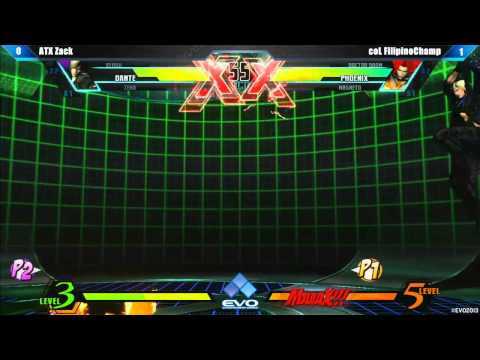 UMvC3 ATX Zack vs coL FilipinoChamp - EVO 2013 Top 8