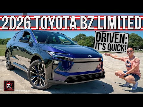 Thumbnail for The 2026 Toyota bZ Limited Is Massively Upgraded Electric RAV4 With Good Range & Power by Toyota, SUV, Toyota RAV4, Vehicle, Toyota BA