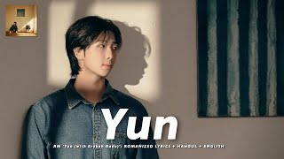 Download lagu RM 'Yun (with Erykah Badu)' [ROMANIZED LYRICS   HANGUL   ENGLISH TRANS] mp3
