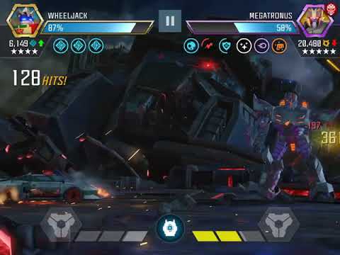 Wheeljack vs Megatronus Master 3.2