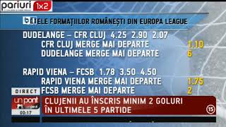 CFR si FCSB, in play-off-ul Ligii Europa: Vezi cotele echipelor noastre!