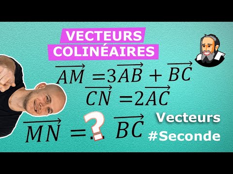 Collinear Vectors with Chasles's Rule - Solved Exercise - Second Year