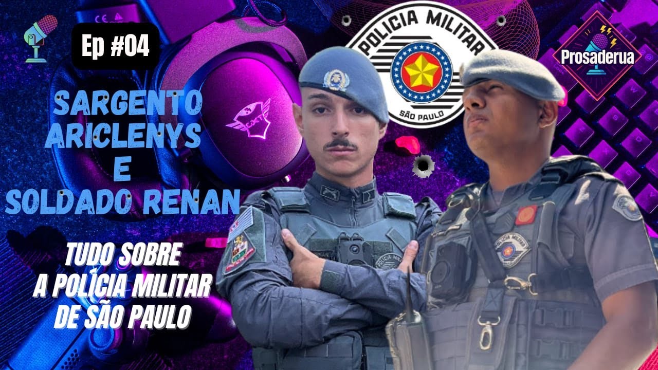 Sargento e Soldado da Polícia Militar, como fazer parte da corporação, dia a dia e vida do PM!