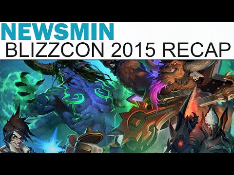 BlizzCon 2015 Full Day 1 Recap - WarCraft, StarCraft, Heroes, Overwatch, Diablo & More! (Newsmin)