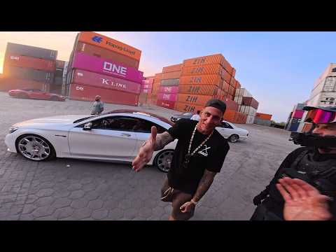 Video shoot with Gzuz