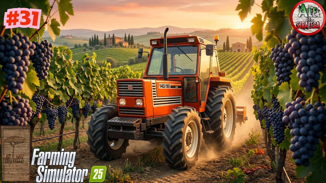 TEMPO DI VENDEMMIA || FARMING SIMULATOR 25 gameplay ITA || ETRURIA #31