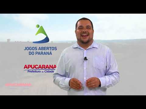 VT COMERCIAL DA PREFEITURA DE APUCARANA SOBRE OS JOGOS ABERTOS - CANAL 38