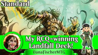 Magic MTG Arena - Standard - Matches with my RCQ-winning Selesnya Landfall Deck!