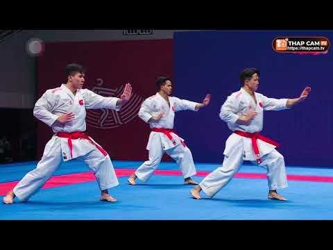 Kata anan bunkai ( anan ) VIETNAM asian game19