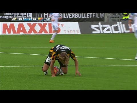 Fotfraktur för Häcken-talangen efter smällen mot Dif - TV4 Sport
