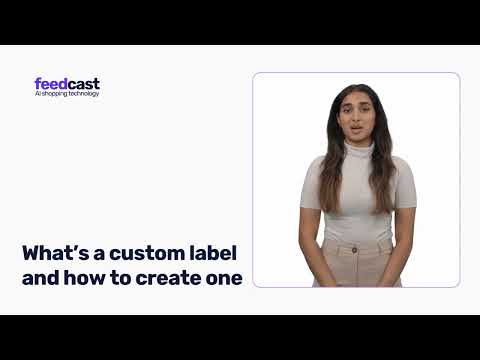 Create a custom label on Feedcast