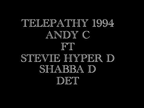 DJ ANDY C at TELEPATHY 1994, FT STEVIE HYPER D,  SHABBA D,  DET