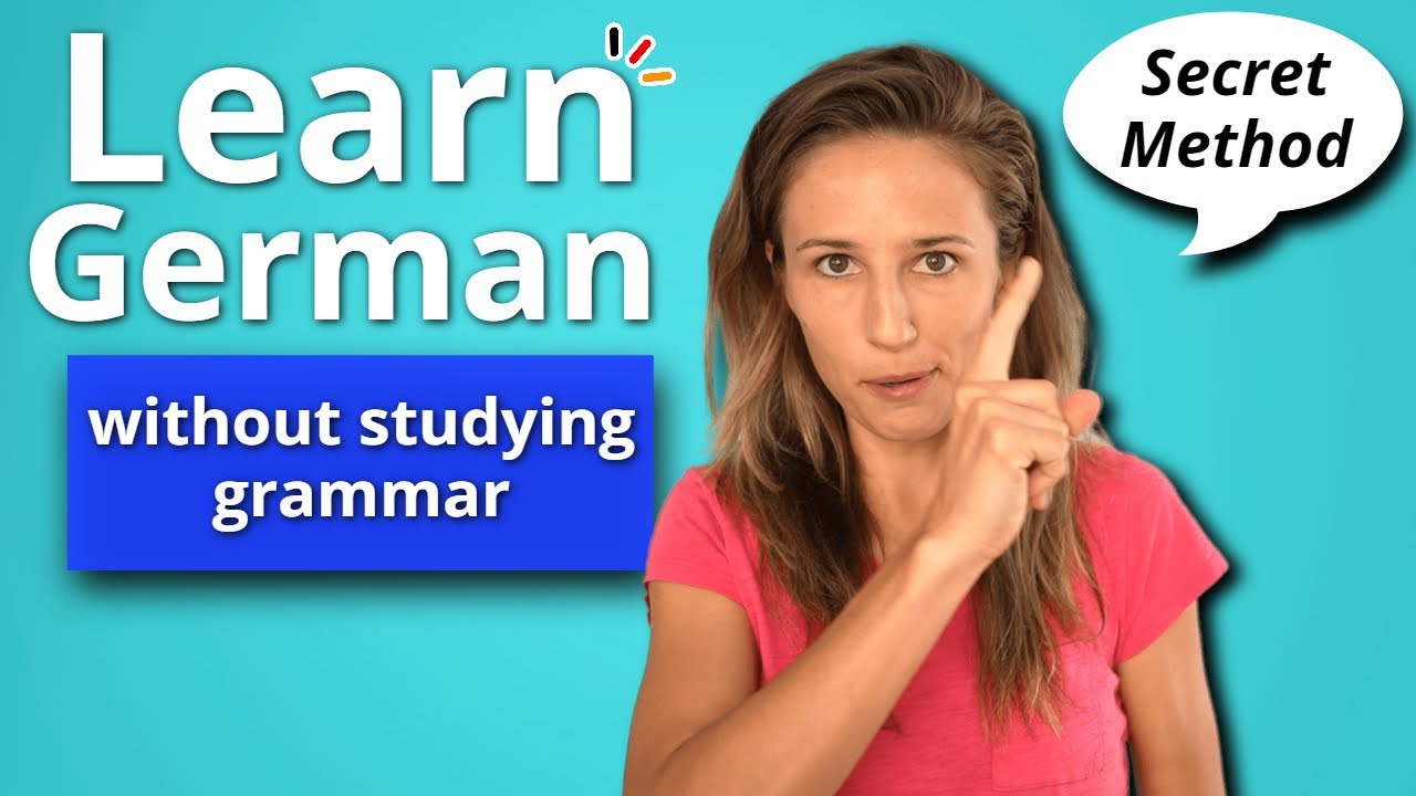 How to SPEAK German WITHOUT memorizing Words and Grammar