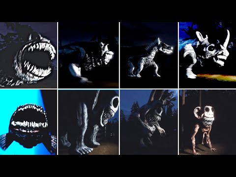 ALL NEW JUMPSCARES 1ST vs 3RD person- (Zoonomaly 2 Vs  Zoonomaly  1)