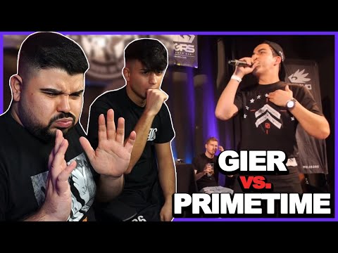 GIER MIT DOUBLETIME!! 🤯 GIER vs PRIMETIME bei RAP am MITTWOCH | Reaction