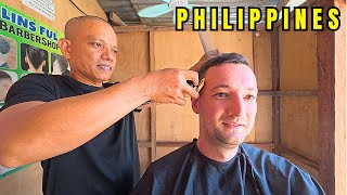 $1.60 Haircut & Shave In The Philippines 🇵🇭