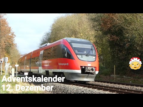 BR 643 durchfährt Alsenz; Adventskalender #12