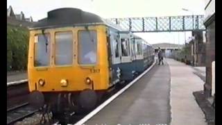 preview picture of video 'TY317 DMU at Langley Green in July 1993'