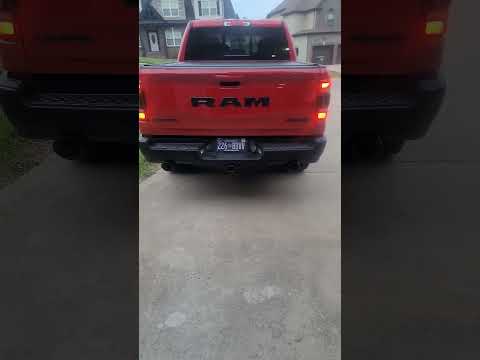 2019 Ram Rebel 1500 with Stainless Works long tube headers idling