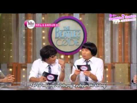 VIETSUB 110825 Bealts Code Super Junior Ep 2 Full PART (1)