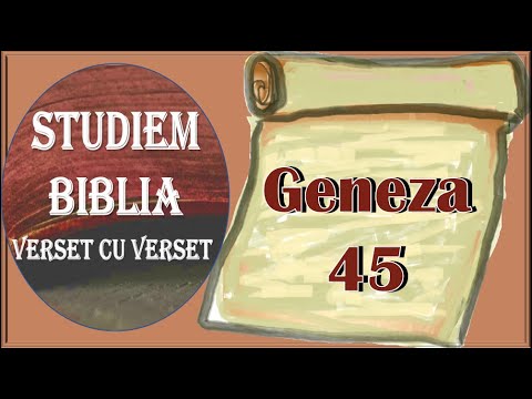 Vai de cine spune binelui rau și raului bine?! / Geneza 45