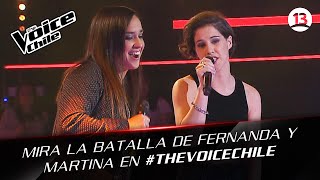 The Voice Chile | Martina y Fernanda - Ironic